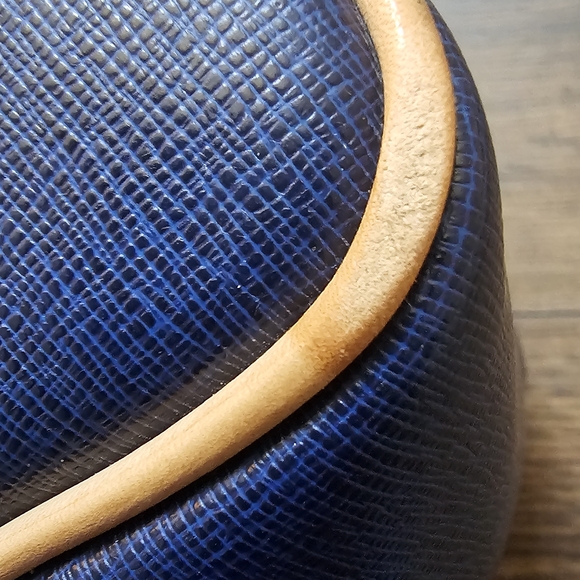 Dooney & Bourke Navy and Tan Women's Tote Bag - Picture 6 of 6